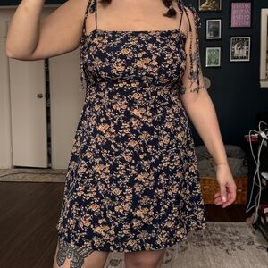 Shein Tie-Strap Mini Dress Size XL